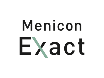Menicon Exact logo Menicon Exact logo